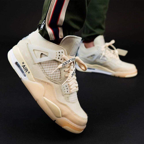 Air Jordan 4 - 'Retro x Off - White Sail' - Closet 99™